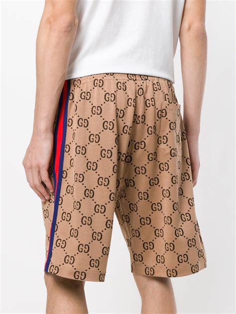 gucci gg jacquard shorts replica|gucci shorts for men.